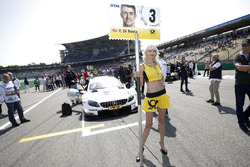 Grid girl of Paul Di Resta, Mercedes-AMG Team HWA