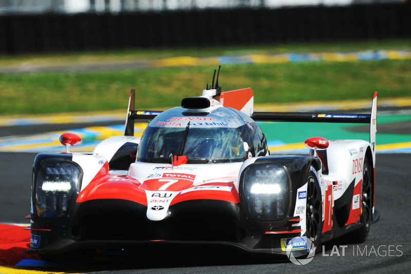 #7 Toyota Gazoo Racing Toyota TS050: Mike Conway, Kamui Kobayashi, Jose Maria Lopez