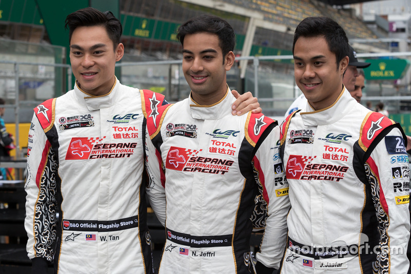 Jazeman Jaafar, Weiron Tan, Nabil Jeffri, Jackie Chan DC Racing