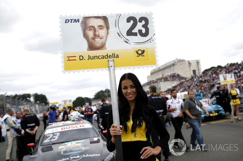 La grid girl di Daniel Juncadella, Mercedes-AMG Team HWA