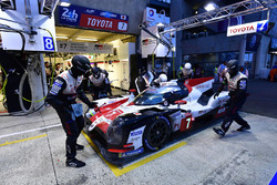 Пит-стоп: Майк Конвей, Камуи Кобаяши, Хосе Мария Лопес, Toyota Gazoo Racing, Toyota TS050 Hybrid (№7)