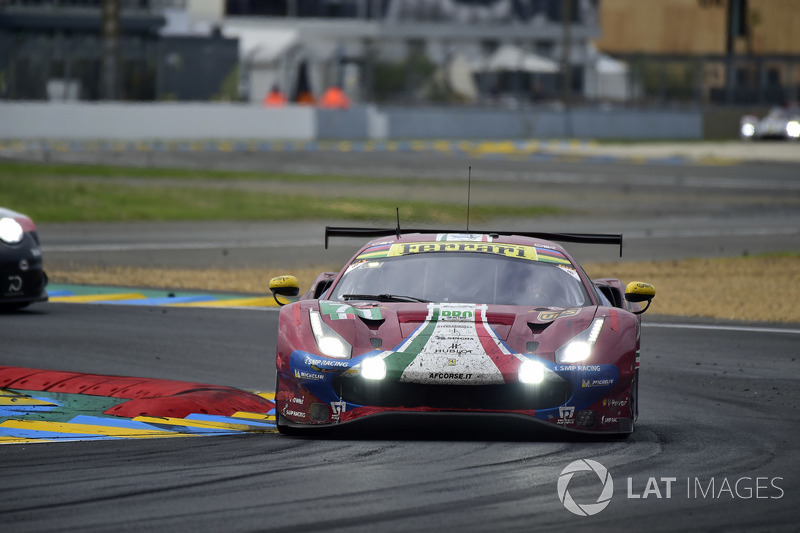 #71 AF Corse Ferrari 488 GTE EVO: Davide Rigon, Sam Bird, Miguel Molina