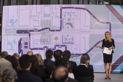 New street circuit layout for the Formula E Championship in Rome