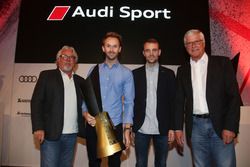 Nico Rosberg, René Rast, Keke Rosberg, Jamie Green, Arno Zensen, Audi Sport Team Rosberg