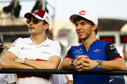 Шарль Леклер, Alfa Romeo Sauber, и Пьер Гасли, Scuderia Toro Rosso