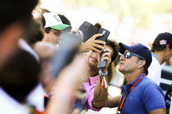 Fans meet Rubens Barrichello