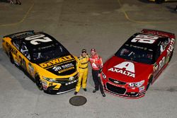 Matt Kenseth, Joe Gibbs Racing Toyota, Dale Earnhardt Jr., Hendrick Motorsports Chevrolet