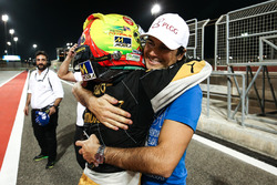 2017 champion Pietro Fittipaldi, Lotus, with Nelson Piquet Jr.