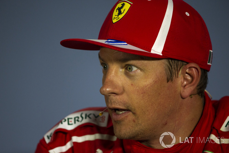 Kimi Raikkonen, Ferrari in Press Conference