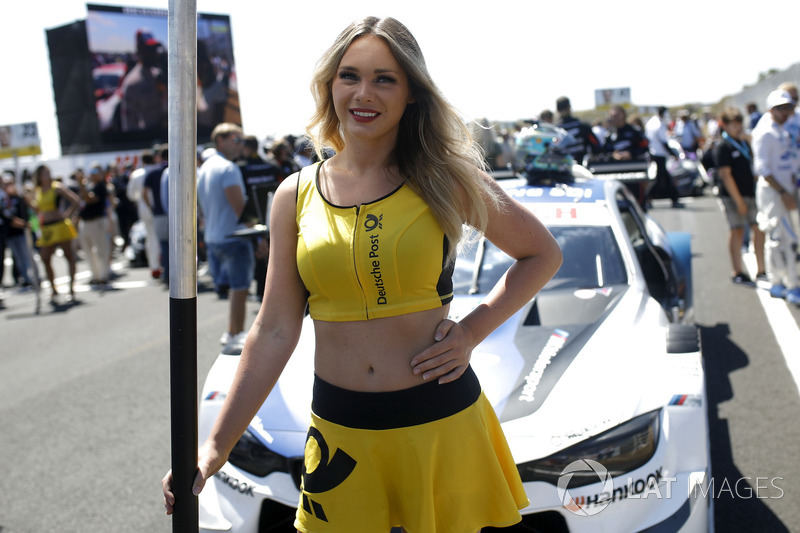 Grid girl of Philipp Eng, BMW Team RBM