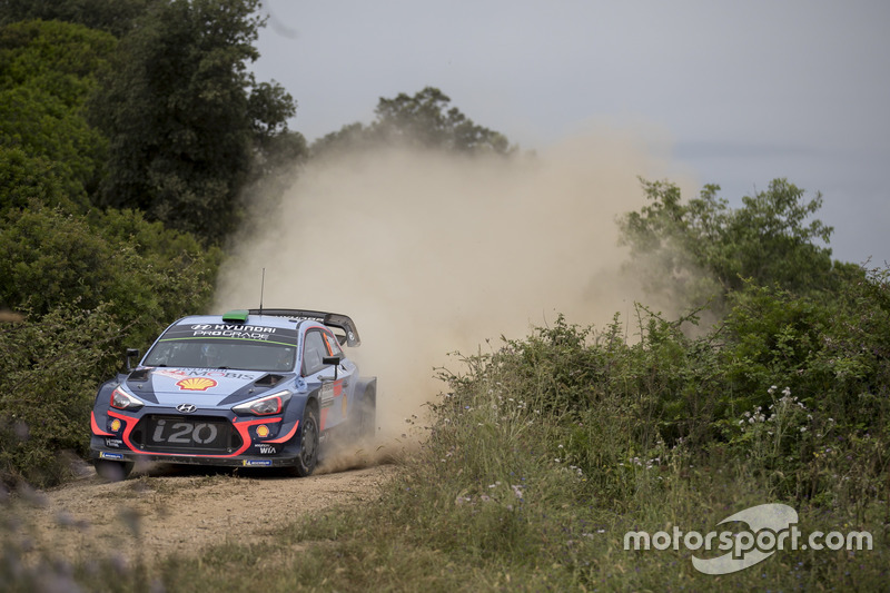 Hayden Paddon, Sebastian Marshall, Hyundai Motorsport Hyundai i20 Coupe WRC