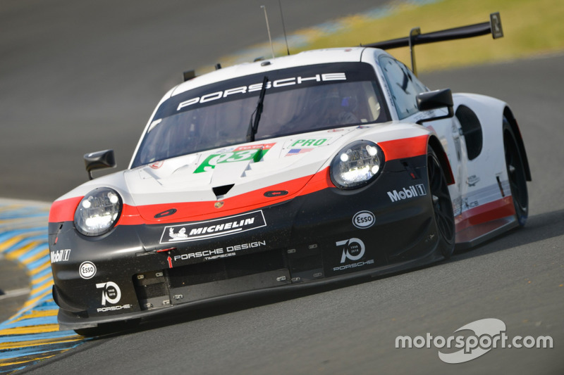 36. Патрик Пиле, Ник Тэнди, Эрл Бамбер, Дирк Вернер, Porsche GT Team, Porsche 911 RSR (№93)