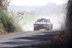 Gaurav Gill and Glenn Macneall, Skoda Fabia R5, Team MRF