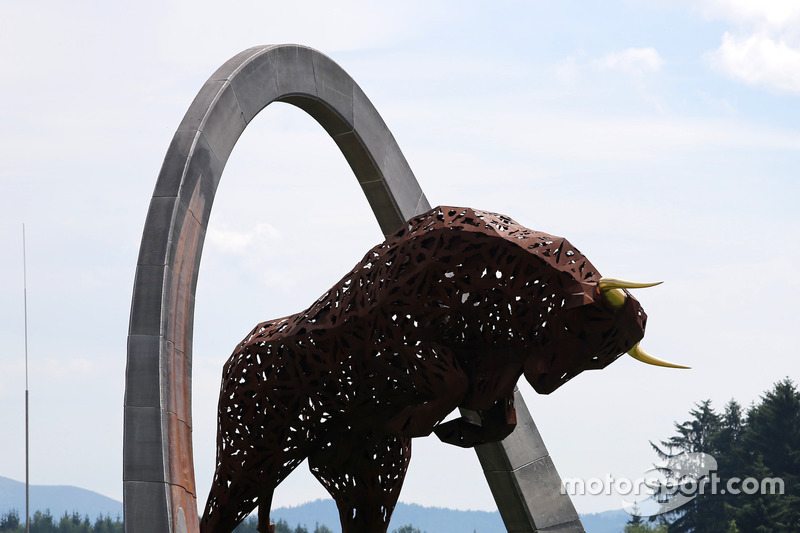 Der Bulle am Red-Bull-Ring in Spielberg