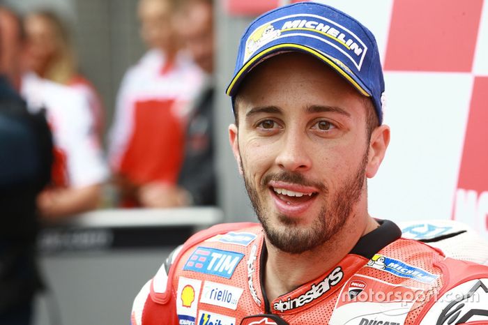 Ganador de la pole Andrea Dovizioso, Ducati Team