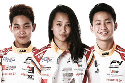 Presley Martono, Kezia Santoso, Keanon Santoso, Formula 4 South East Asia