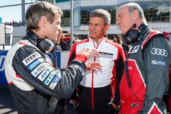 Pascal Vasselon, Toyota Racing technical director, Fritz Enzinger, Vice President LMP1, Porsche Team