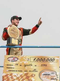 El ganador de la carrera, Mariano Werner, Werner Competicion Ford