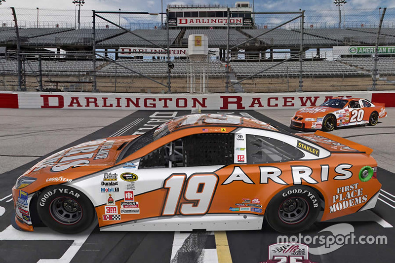 Carl Edwards, Joe Gibbs Racing Toyota, livrea speciale