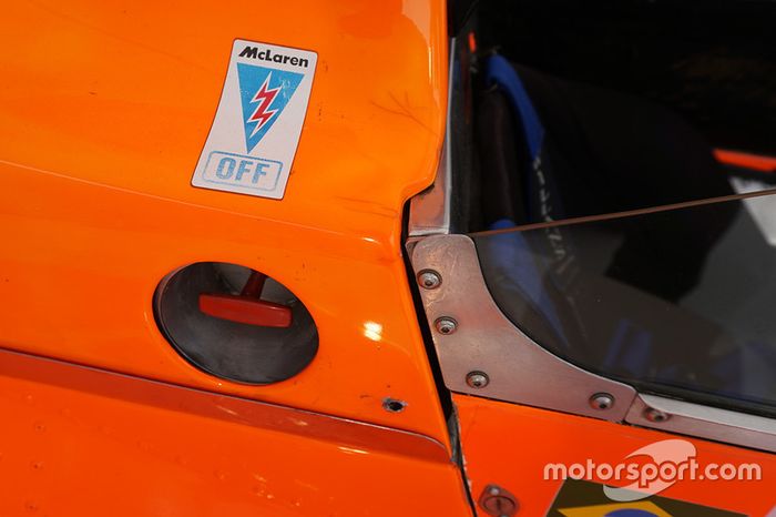 El McLaren M23 de Emerson Fittipaldi