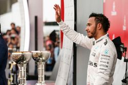 Podium : le troisième Lewis Hamilton, Mercedes AMG F1