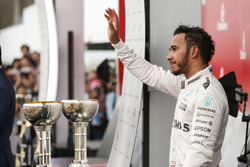 Podium: third place Lewis Hamilton, Mercedes AMG F1