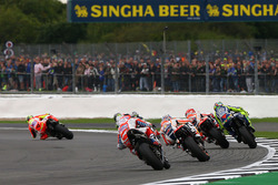 Valentino Rossi, Yamaha Factory Racing, Marc Marquez, Repsol Honda Team, Dani Pedrosa, Repsol Honda Team, Andrea Dovizioso, Ducati Team