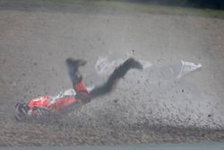 Chute de Scott Redding, Pramac Racing