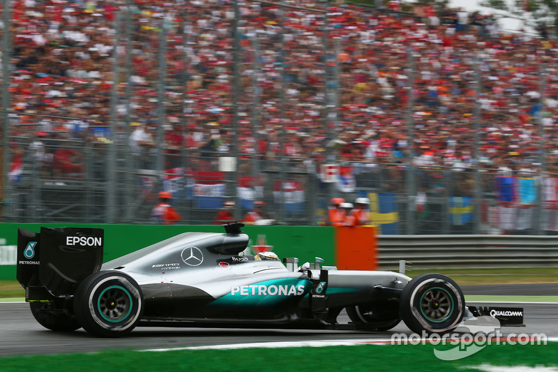10º Lewis Hamilton, Mercedes AMG F1 W07; Monza 2016: 257,038 km/h