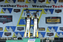 Race winners Antonio Garcia, Jan Magnussen, Corvette Racing