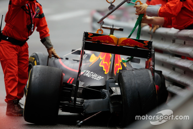 Uma das vítimas da prova foi o grande vencedor da última prova, Max Verstappen