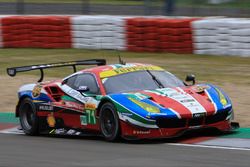 #71 AF Corse Ferrari 488 GTE: Davide Rigon, Sam Bird