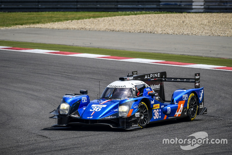 1. LMP2: #36 Signatech, Alpine A460: Gustavo Menezes, Nicolas Lapierre, Stéphane Richelmi