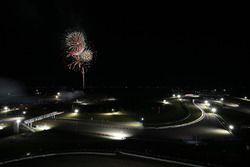 Fuegos artificiales en el circuito de las Américas