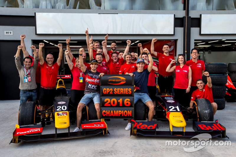 Antonio Giovinazzi, PREMA Racing, und Pierre Gasly, PREMA Racing