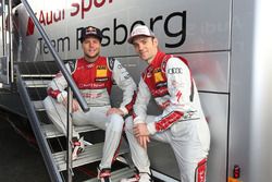 Adrien Tambay and Jamie Green, Audi Sport Team Rosberg