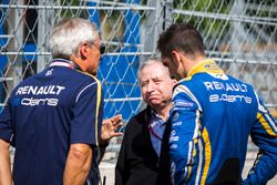 Jean Todt, président de la FIA, Sébastien Buemi, Renault e.Dams