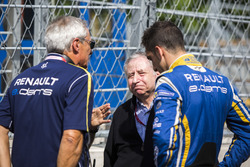 Jean Todt, FIA President, Sébastien Buemi, Renault e.Dams