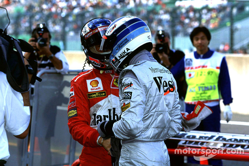 Mika Hakkinen, McLaren e Michael Schumacher