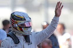 Polesitter Lewis Hamilton, Mercedes AMG F1