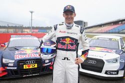 Mattias Ekström, with his Audi RS5 DTM and Audi S1 WRX