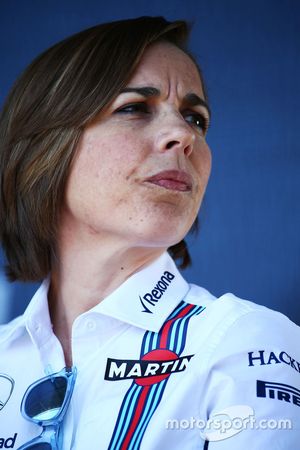 Claire Williams, Williams sub director del equipo