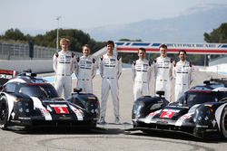 #1 Porsche Team, Porsche 919 Hybrid: Timo Bernhard, Mark Webber, Brendon Hartley, #2 Porsche Team Po