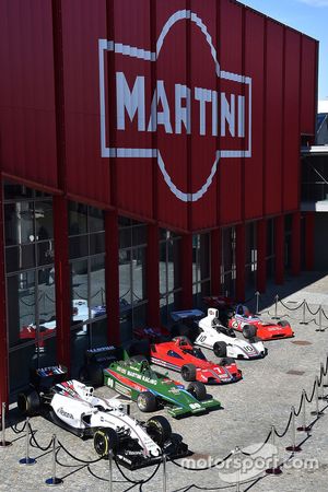 Williams FW38 and Martini vintage collection