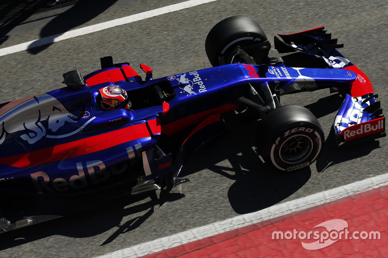 Mercredi : Daniil Kvyat, Toro Rosso