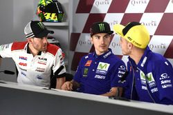 Valentino Rossi, Yamaha Factory Racing, Maverick Maverick Viñales, Yamaha Factory Racing, Cal Crutchlow, Team LCR Honda
