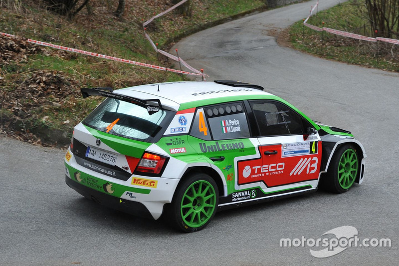 Alessandro Perico, Mauro Turati, Skoda Fabia R5, P.A. Racing