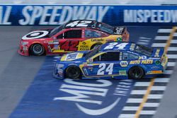 Chase Elliott, Hendrick Motorsports Chevrolet Kyle Larson, Chip Ganassi Racing Chevrolet