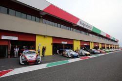 Porsche 911 GT3 Cup sulla pitlane