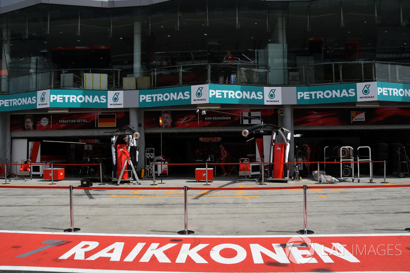 Garasi Kimi Raikkonen, Ferrari